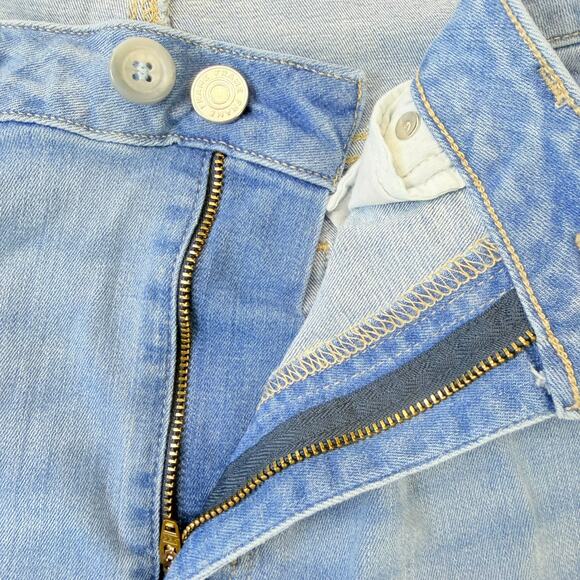 Frame Women's‎ Integrity Light Blue Wash Denim Crop Jeans Size 31 - Picture 3 of 9